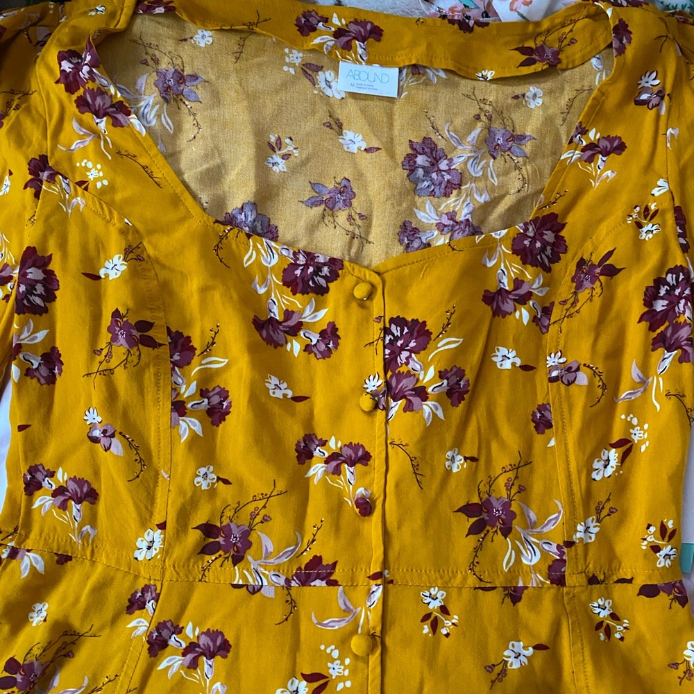 Yellow woman’s blouse